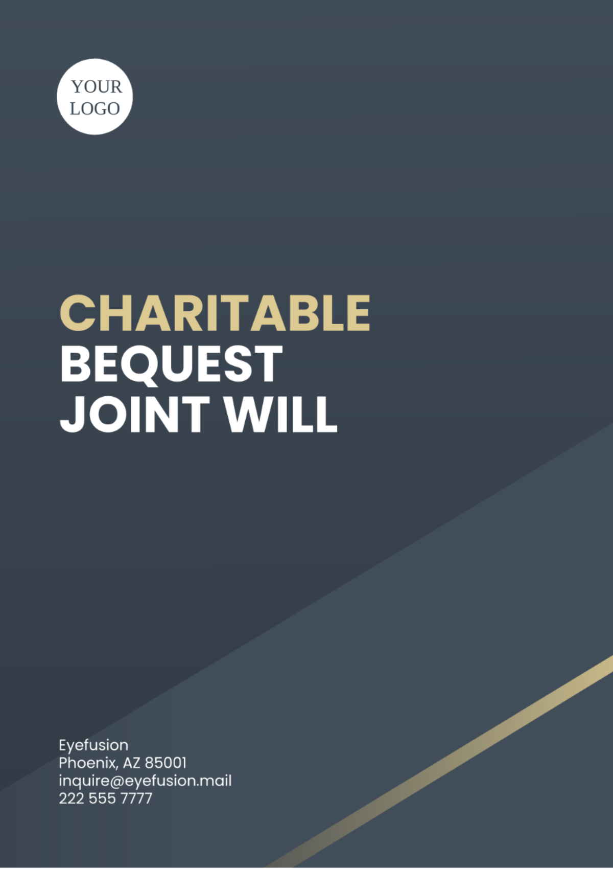 Charitable Bequest Joint Will Template - Edit Online & Download