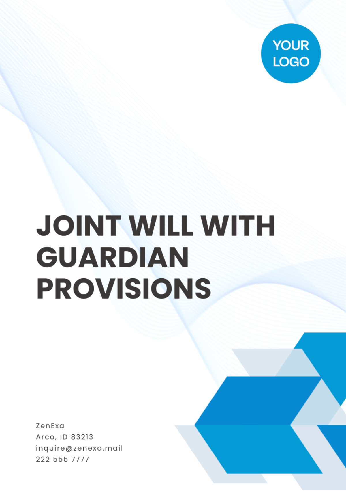 Joint Will with Guardian Provisions Template - Edit Online & Download