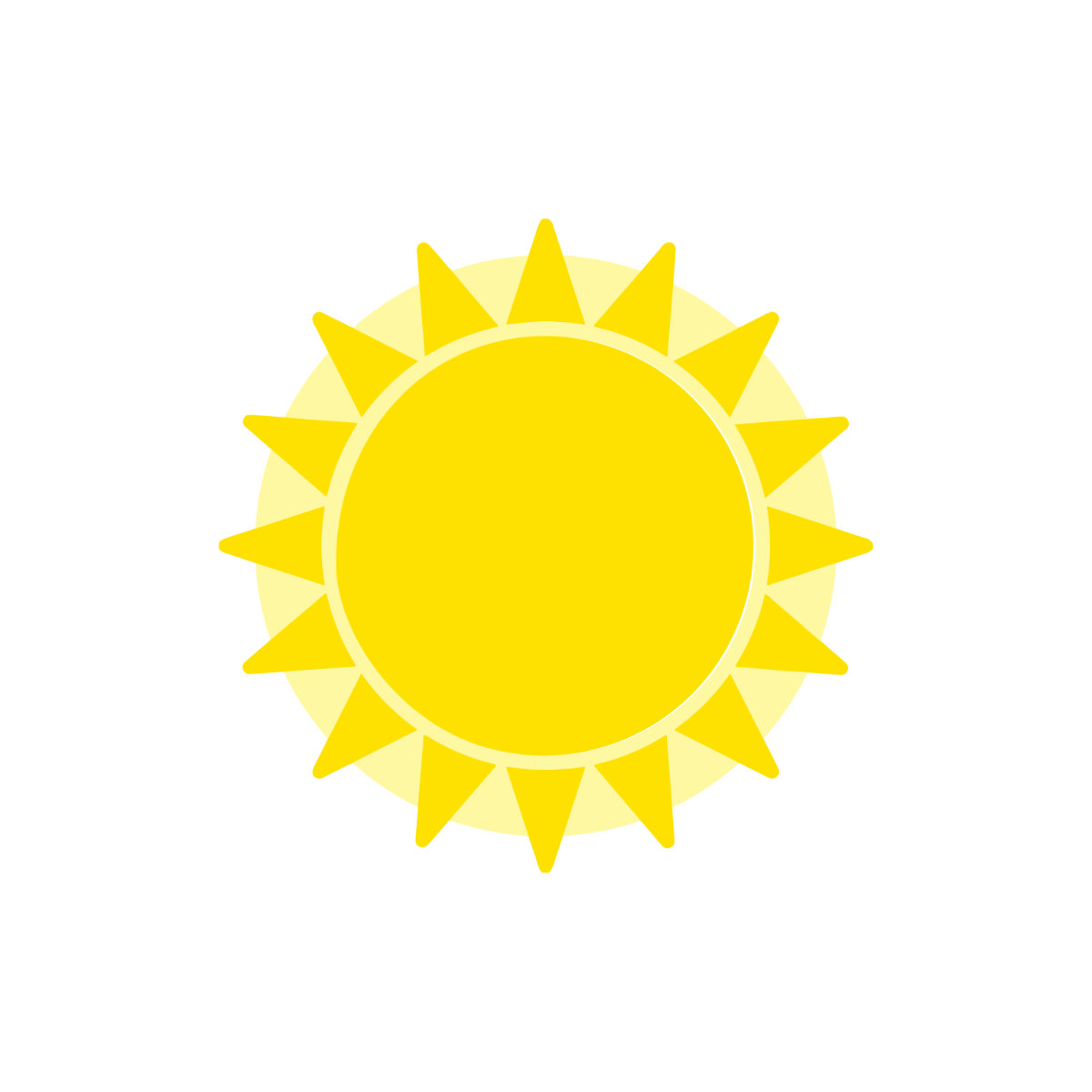 Decorative Sun Clipart