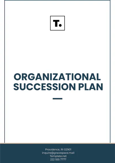 Free Organizational Succession Plan Template to Edit Online