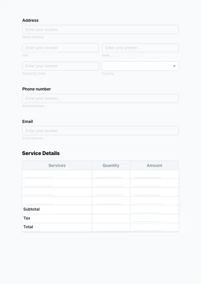 Free Trucking Company Invoice Form Template to Edit Online