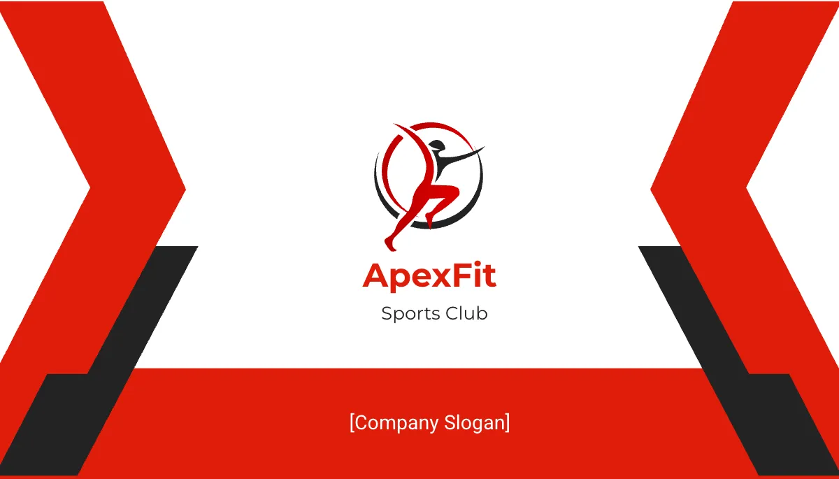 Free Sports Club Business Card Template to Edit Online