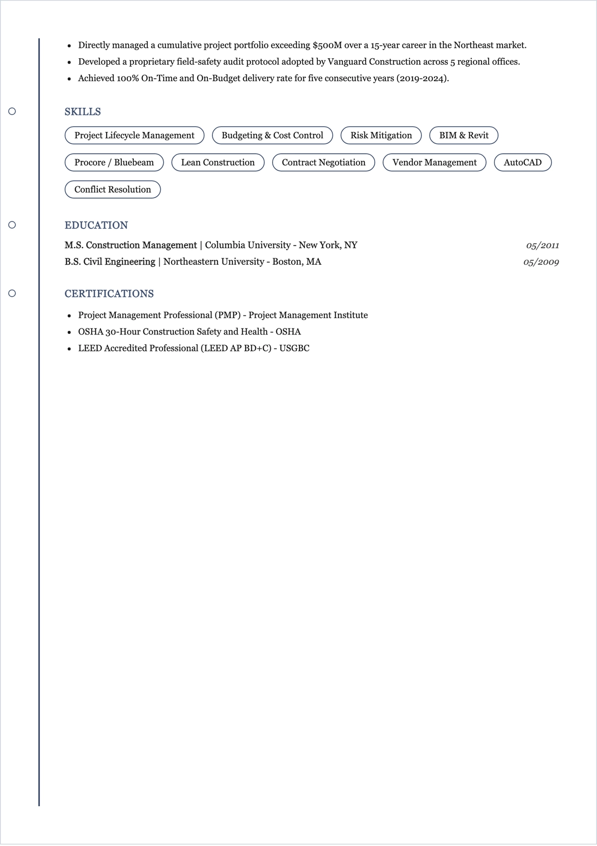 Free Blank ATS CV Template, AI Resume Builder