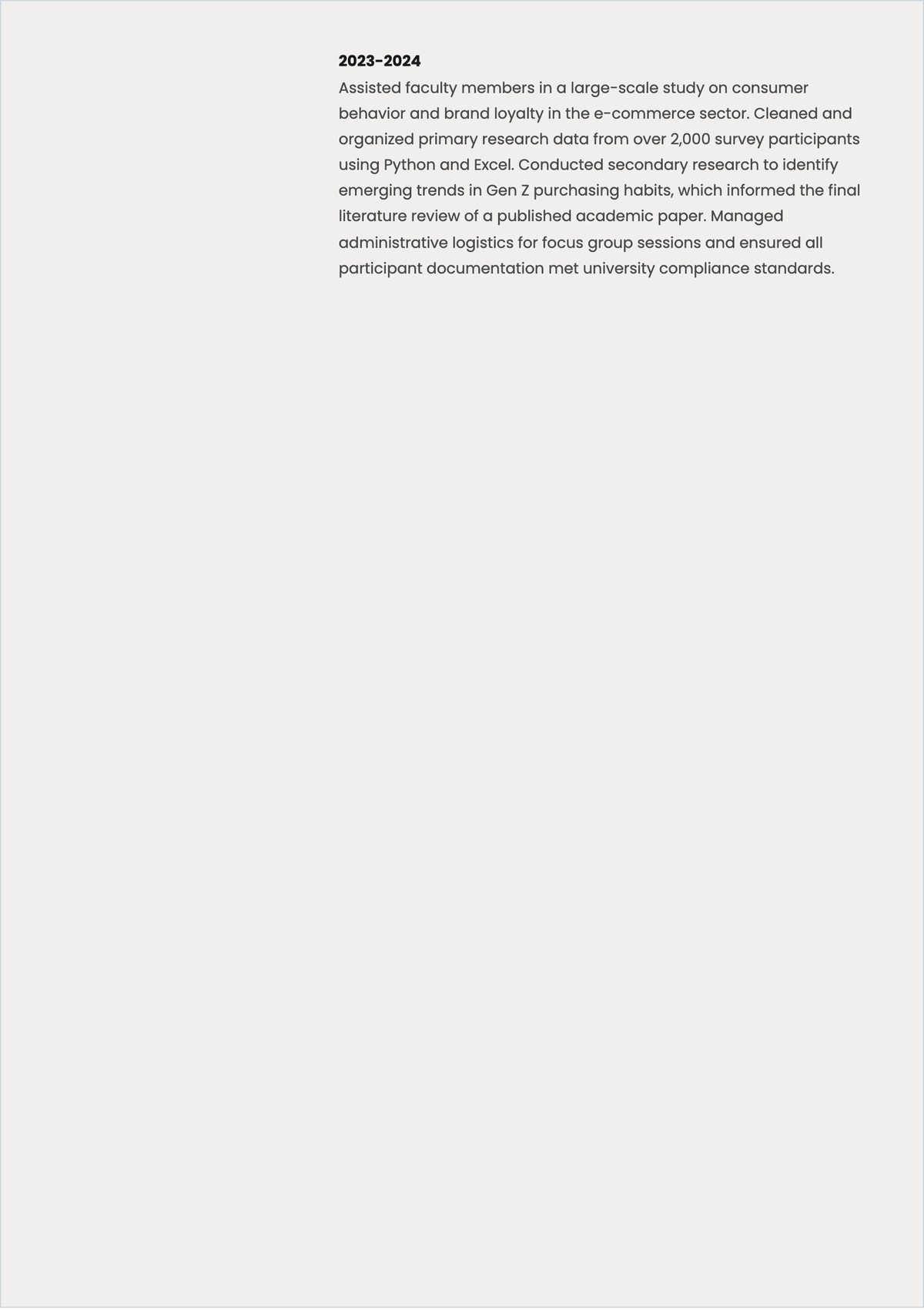Free College Blank ATS Resume Template, AI Resume Builder