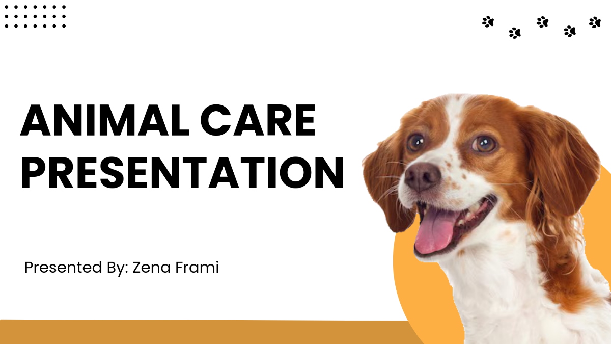 Animal Care Presentation Template - Download | Template.net