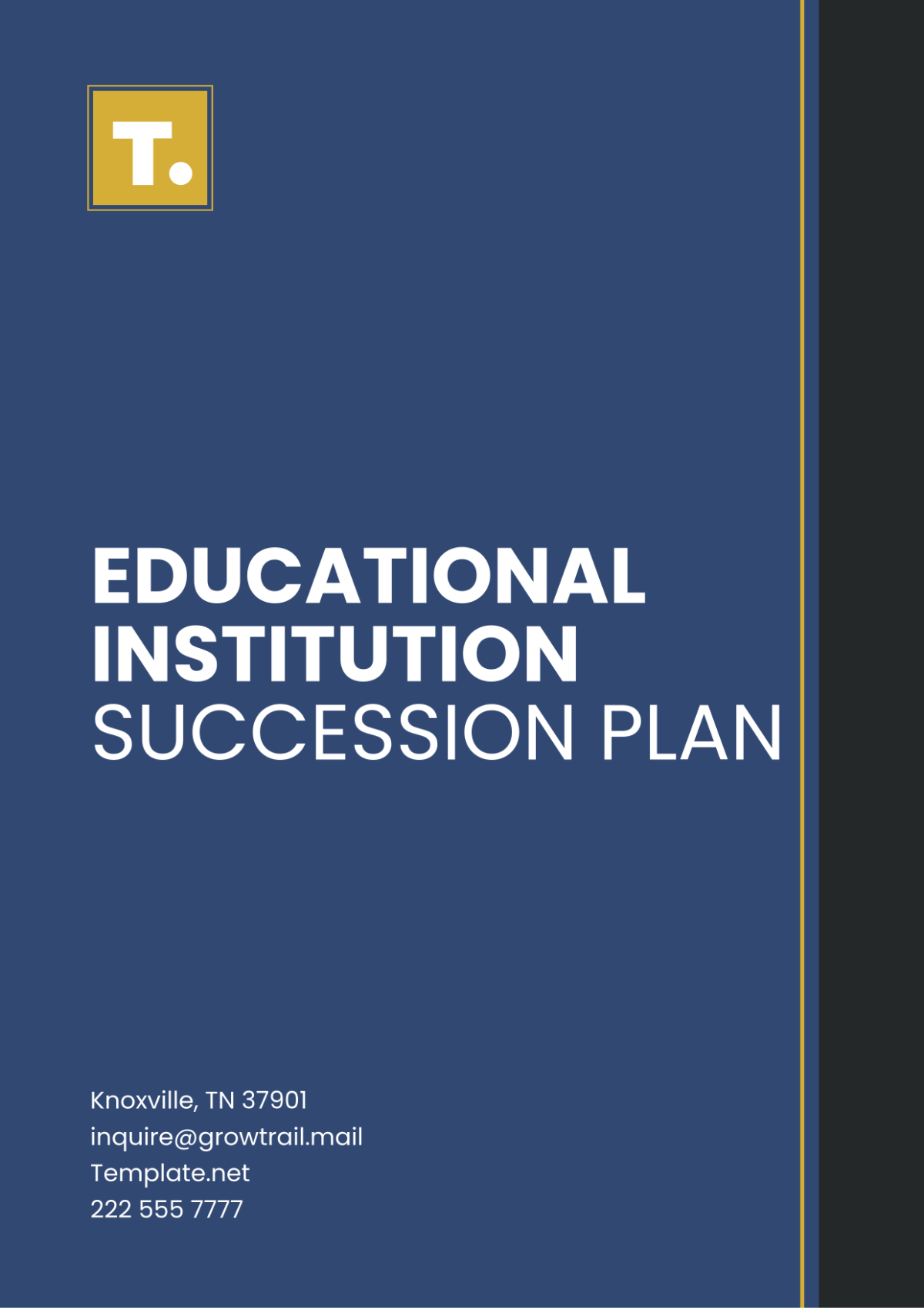 Educational Institution Succession Plan Template - Edit Online & Download