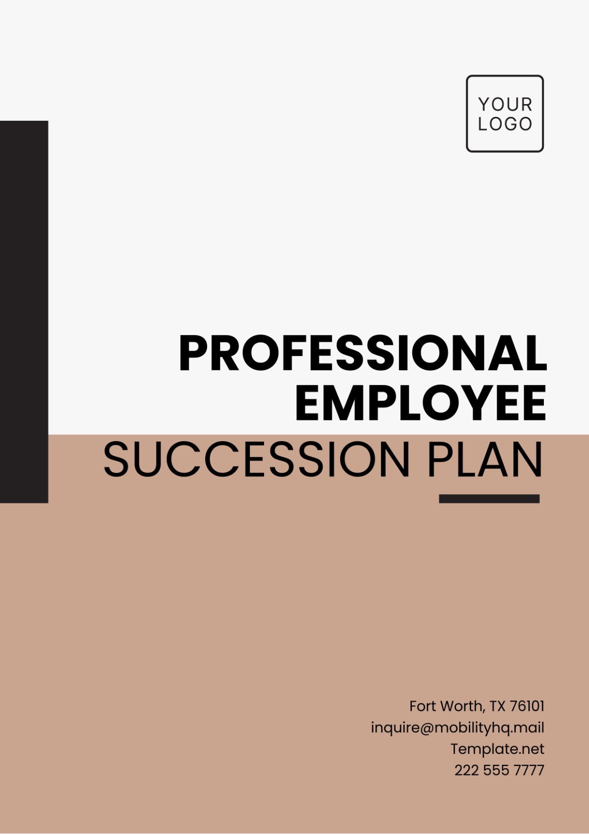 Professional Employee Succession Plan Template - Edit Online & Download