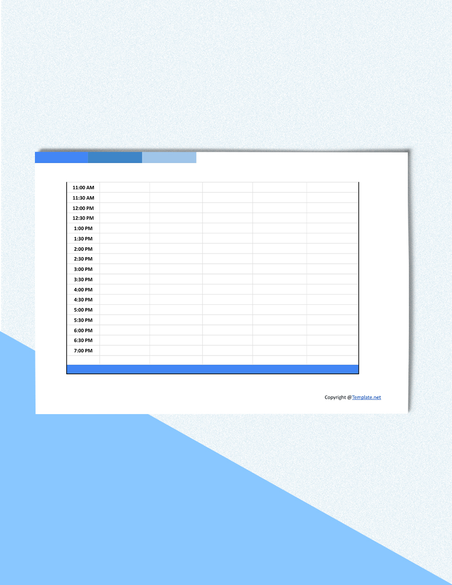Simple IT Time Sheet Template