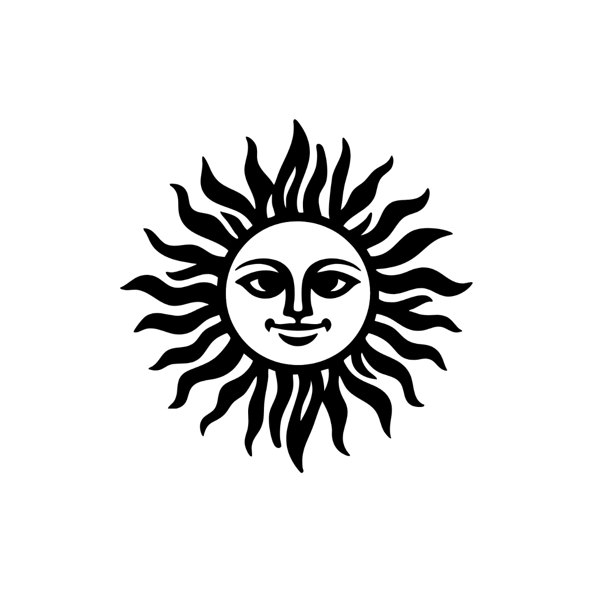 Black Sun Clipart