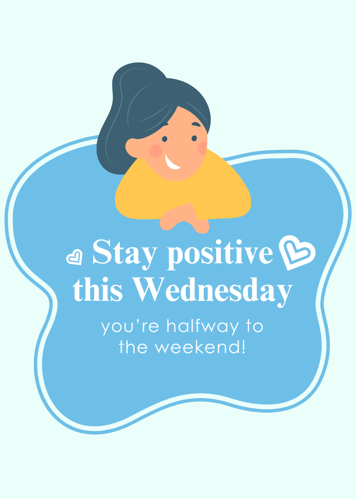 Free Positive Wednesday Message Template