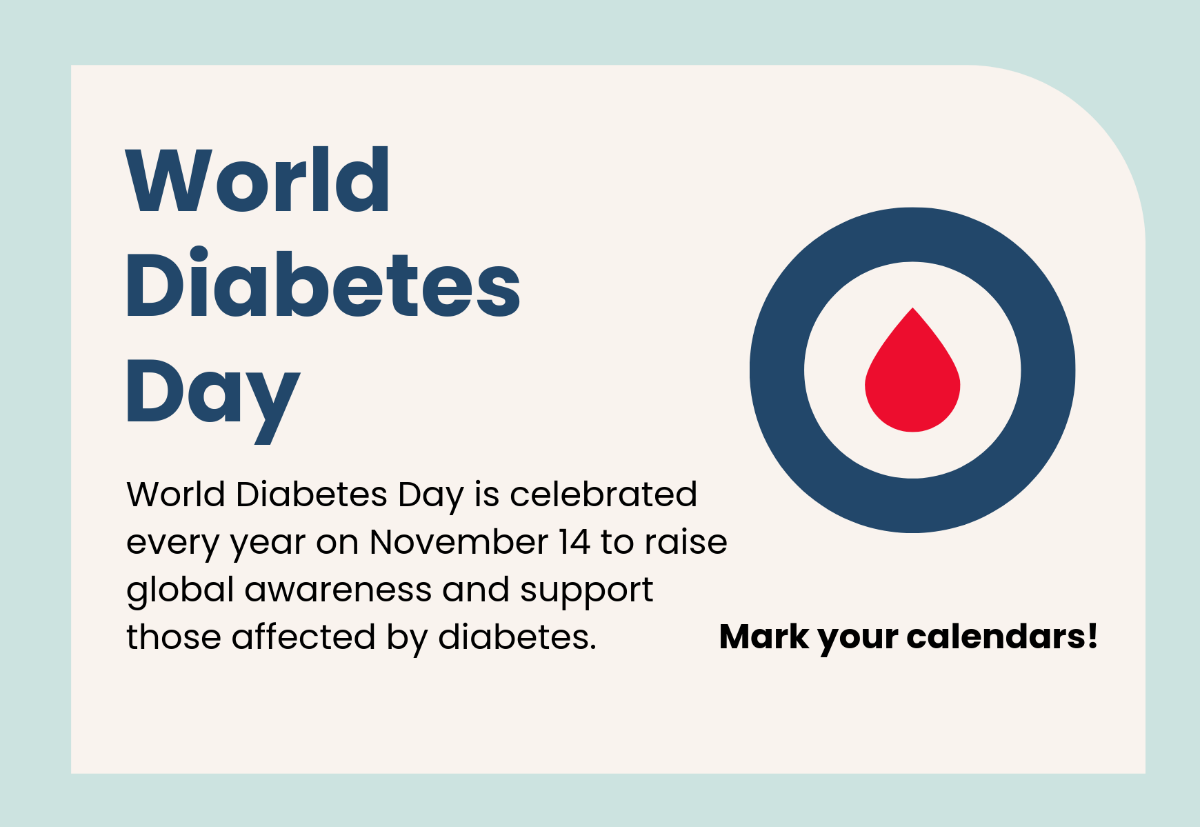 When is World Diabetes Day?