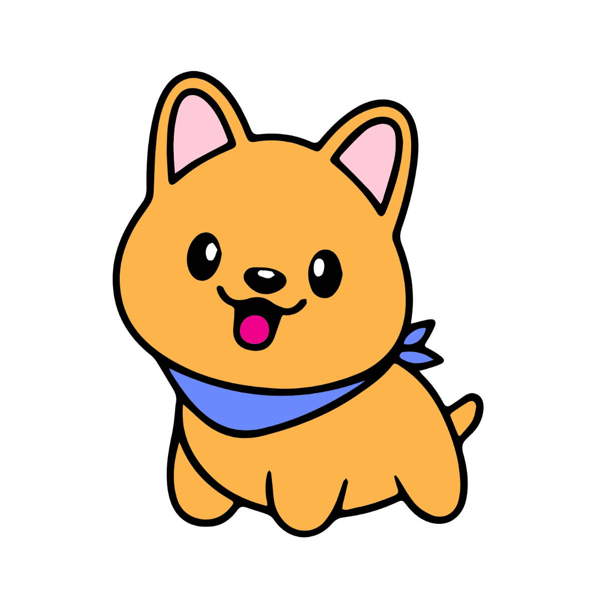 Happy Dog Clipart