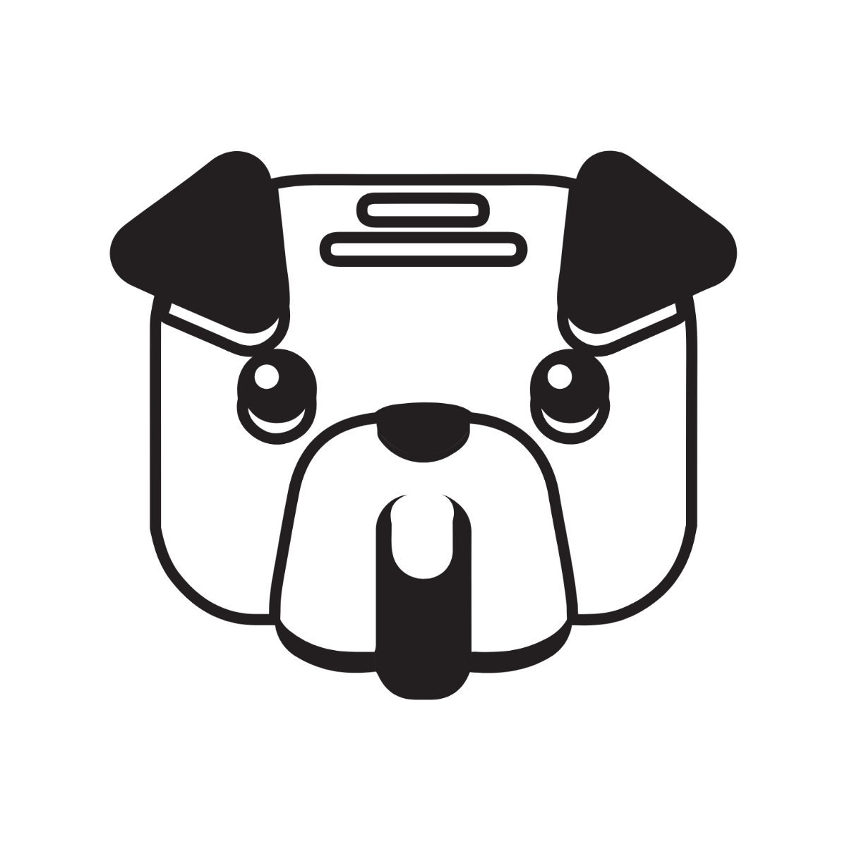 Dog Icon Clipart