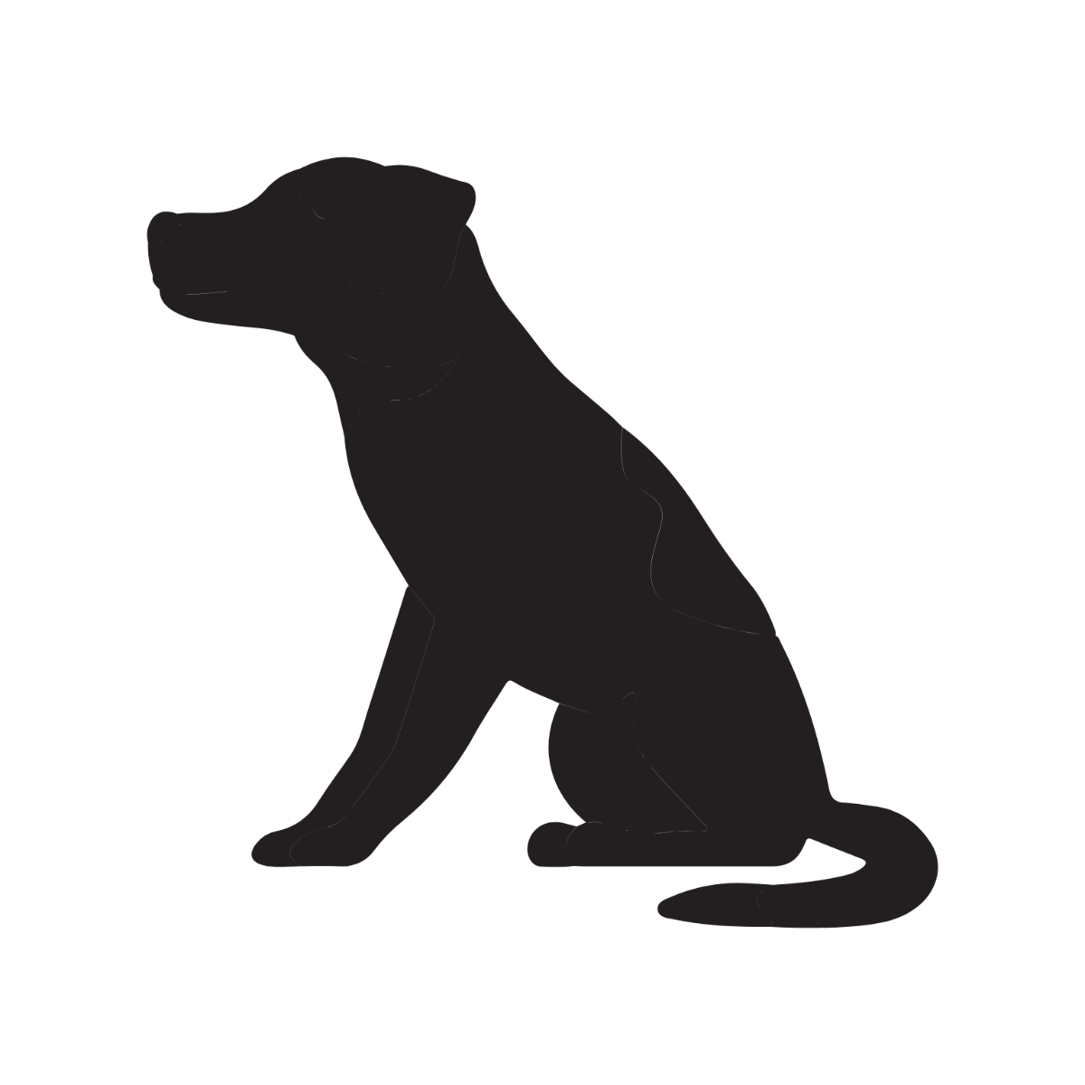 Dog Silhouette Clipart