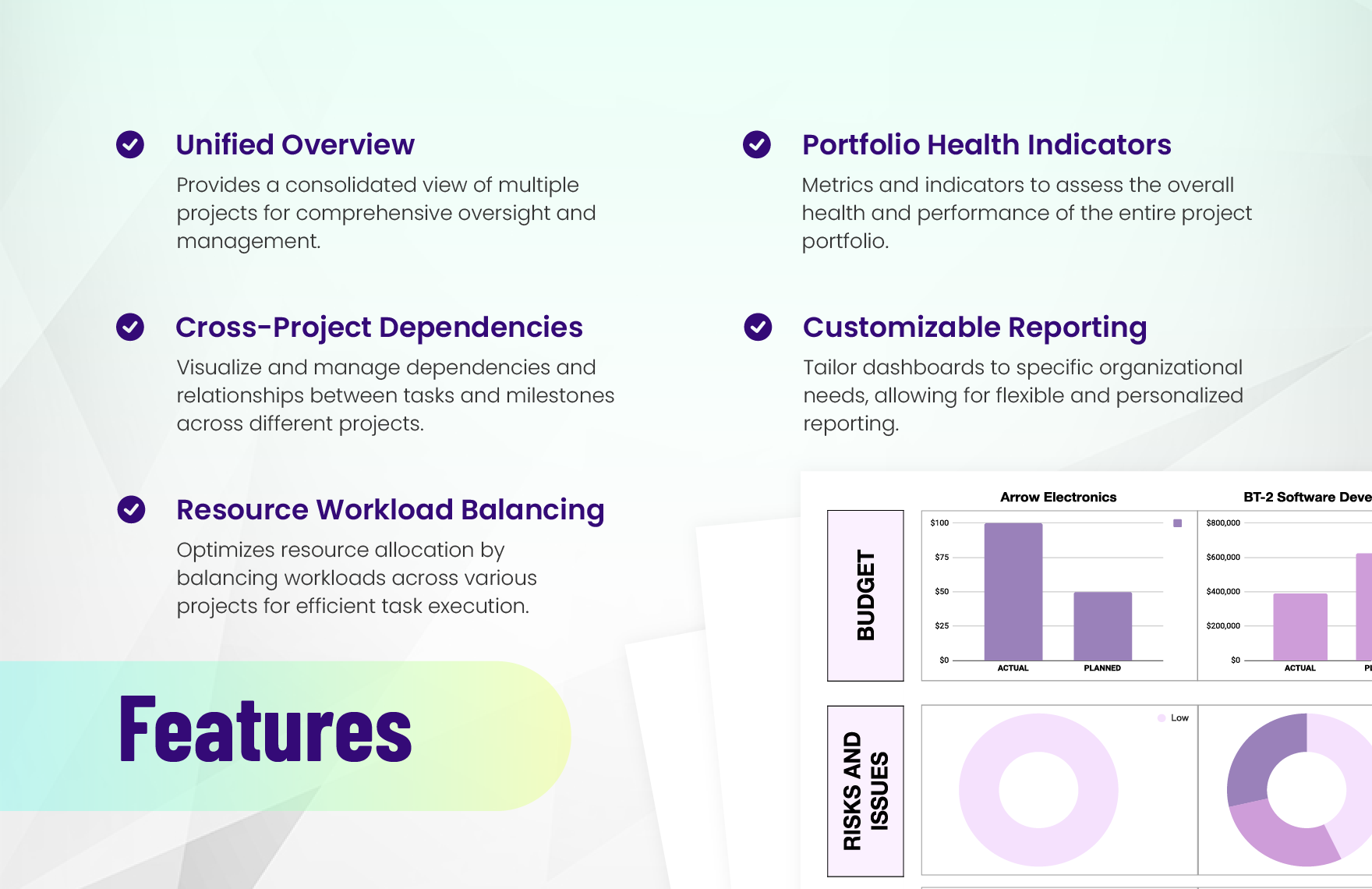 Multiple Project Dashboard Template