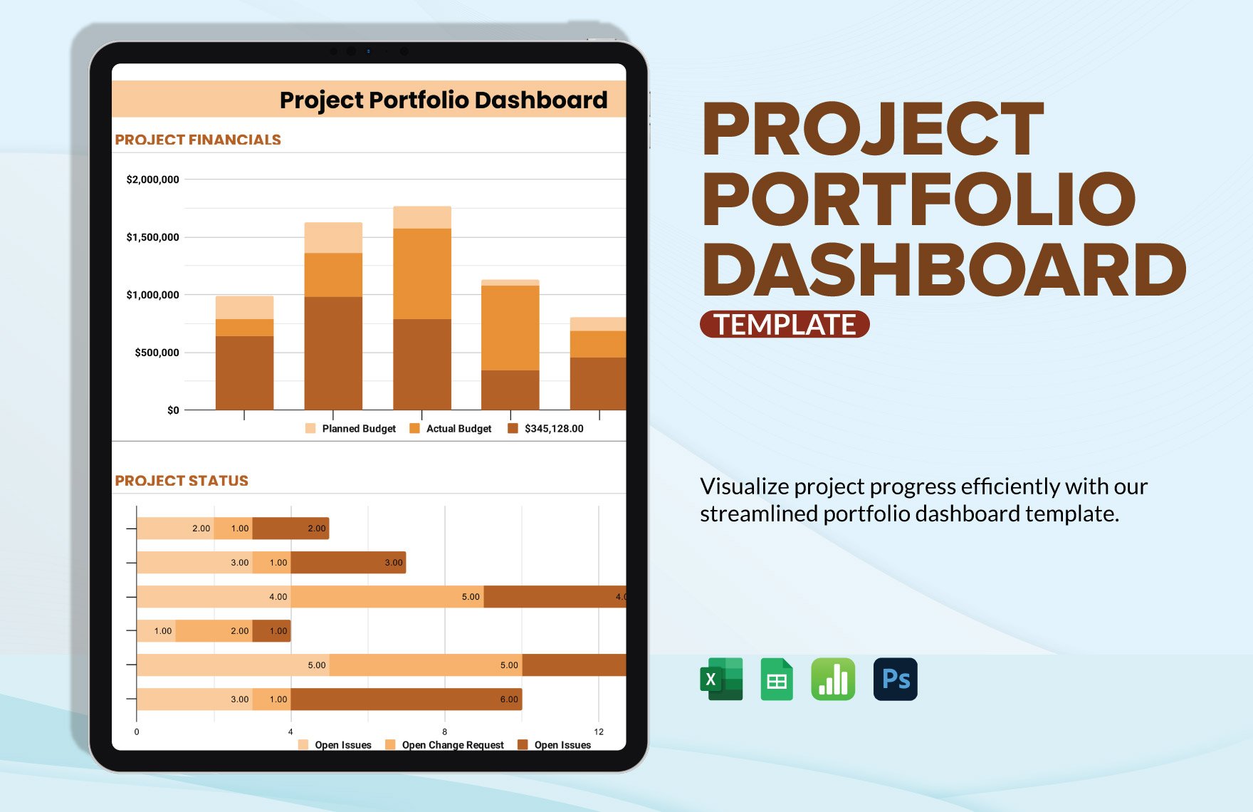 Project Portfolio Dashboard Template