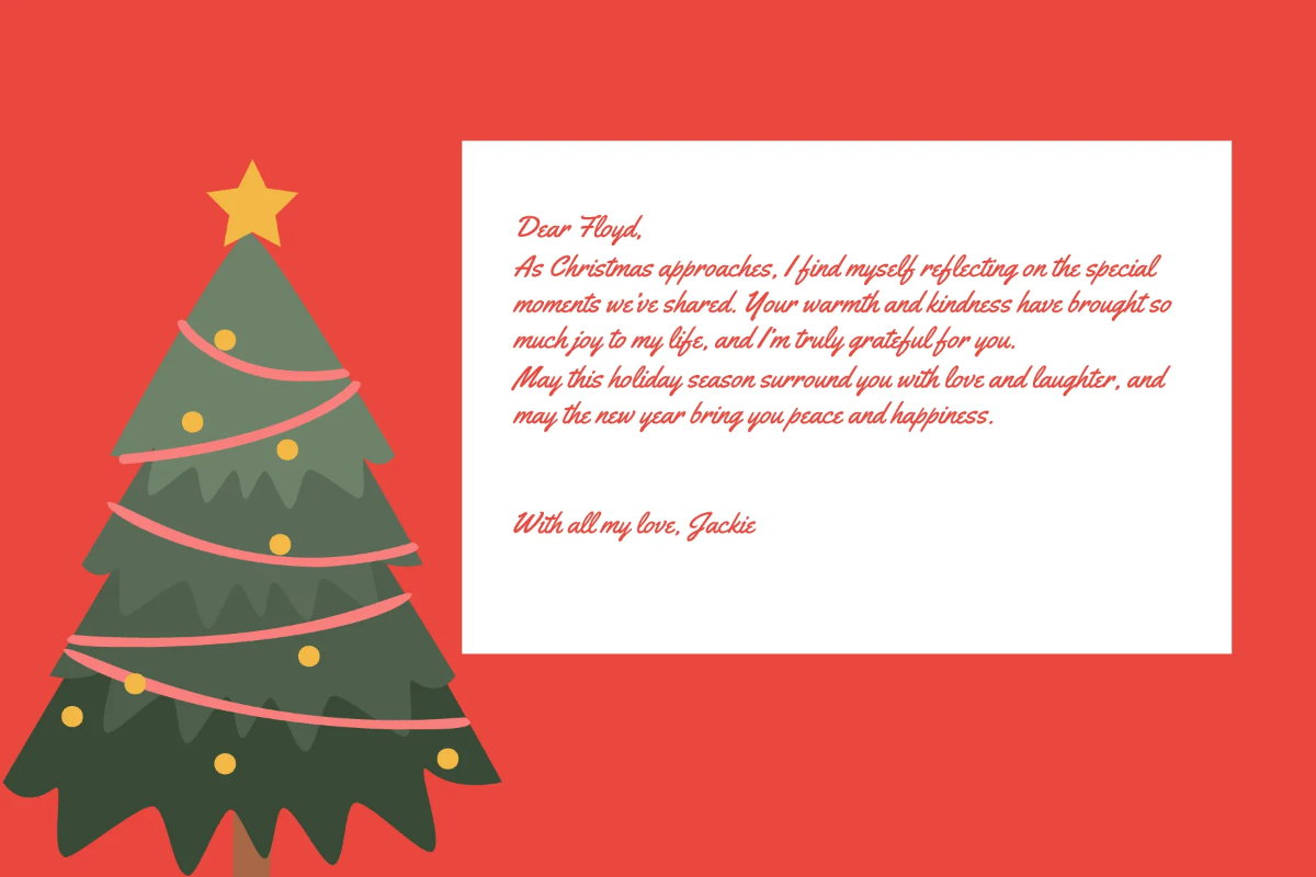 Free Christmas Greeting Postcard Template to Edit Online