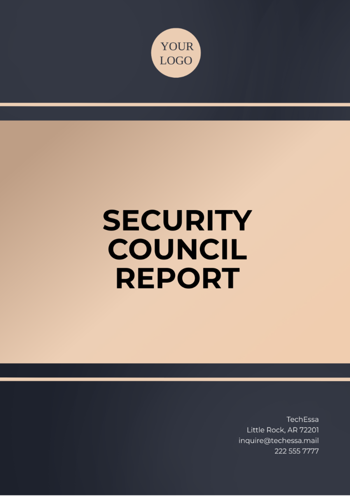 Security Council Report Template - Edit Online & Download