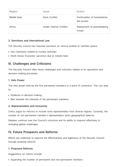 Free Security Council Report Template to Edit Online