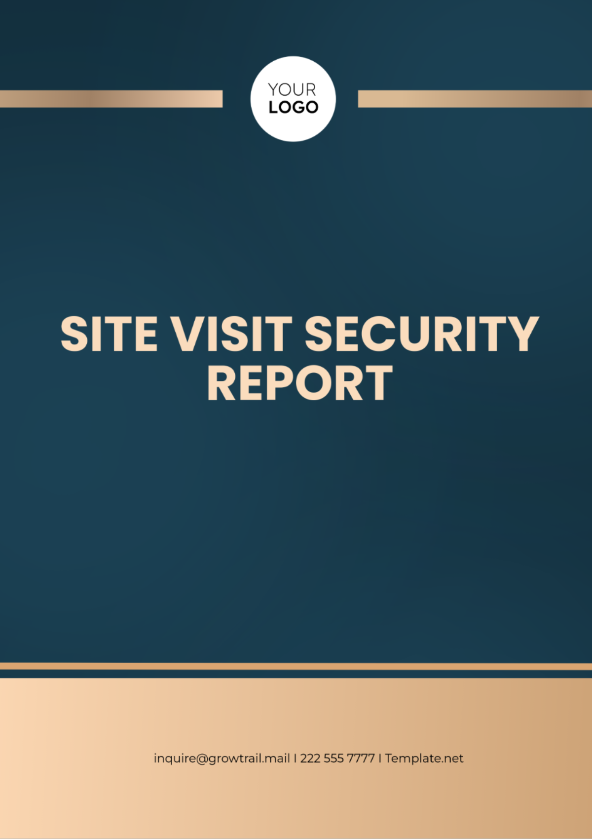 Site Visit Security Report Template - Edit Online & Download