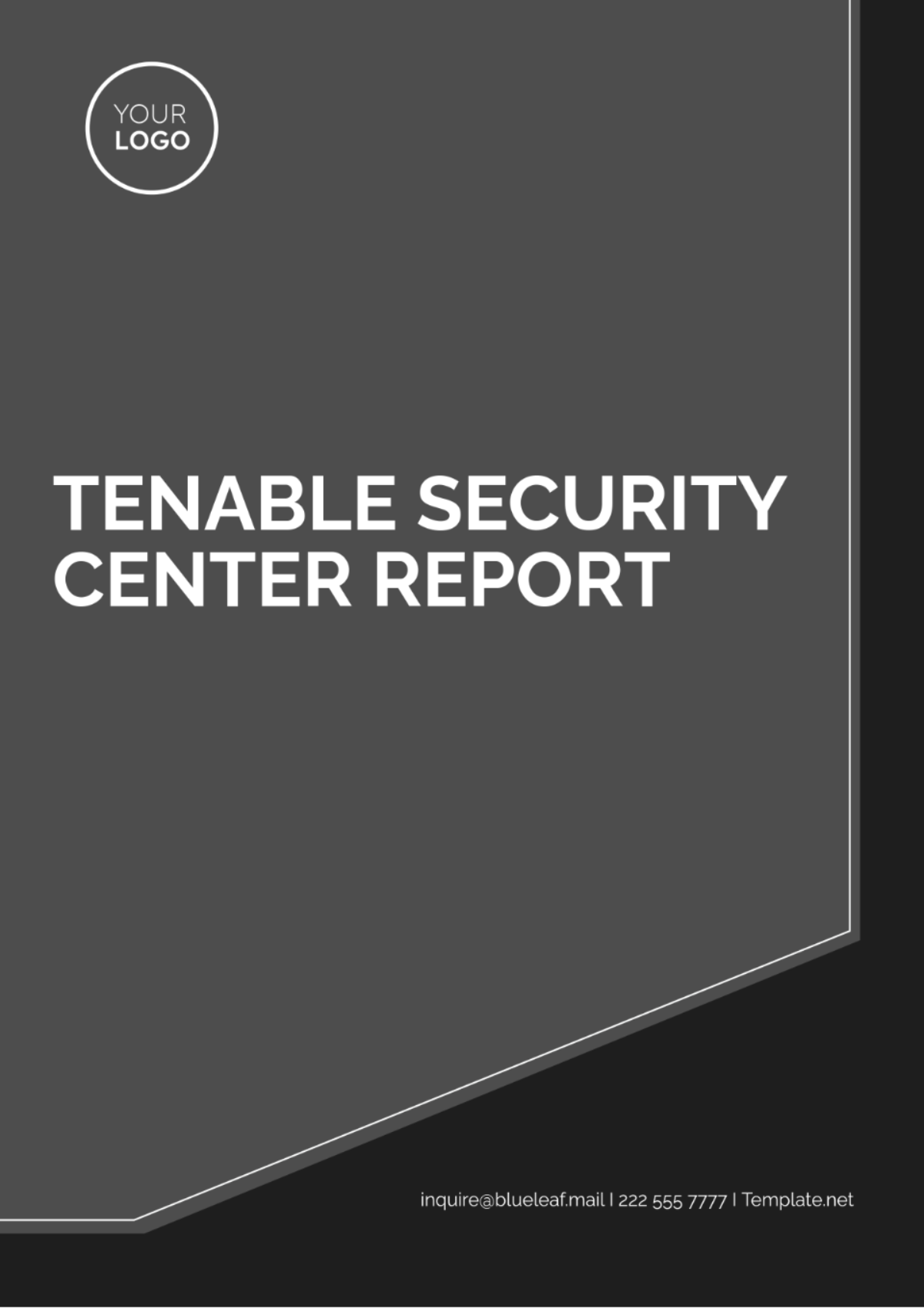 Tenable Security Center Report Template - Edit Online & Download