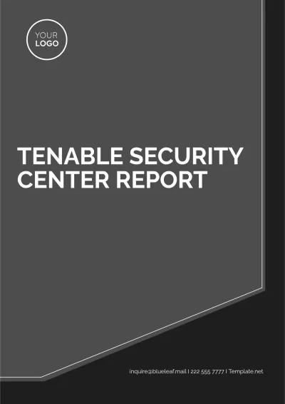 Free Tenable Security Center Report Template to Edit Online