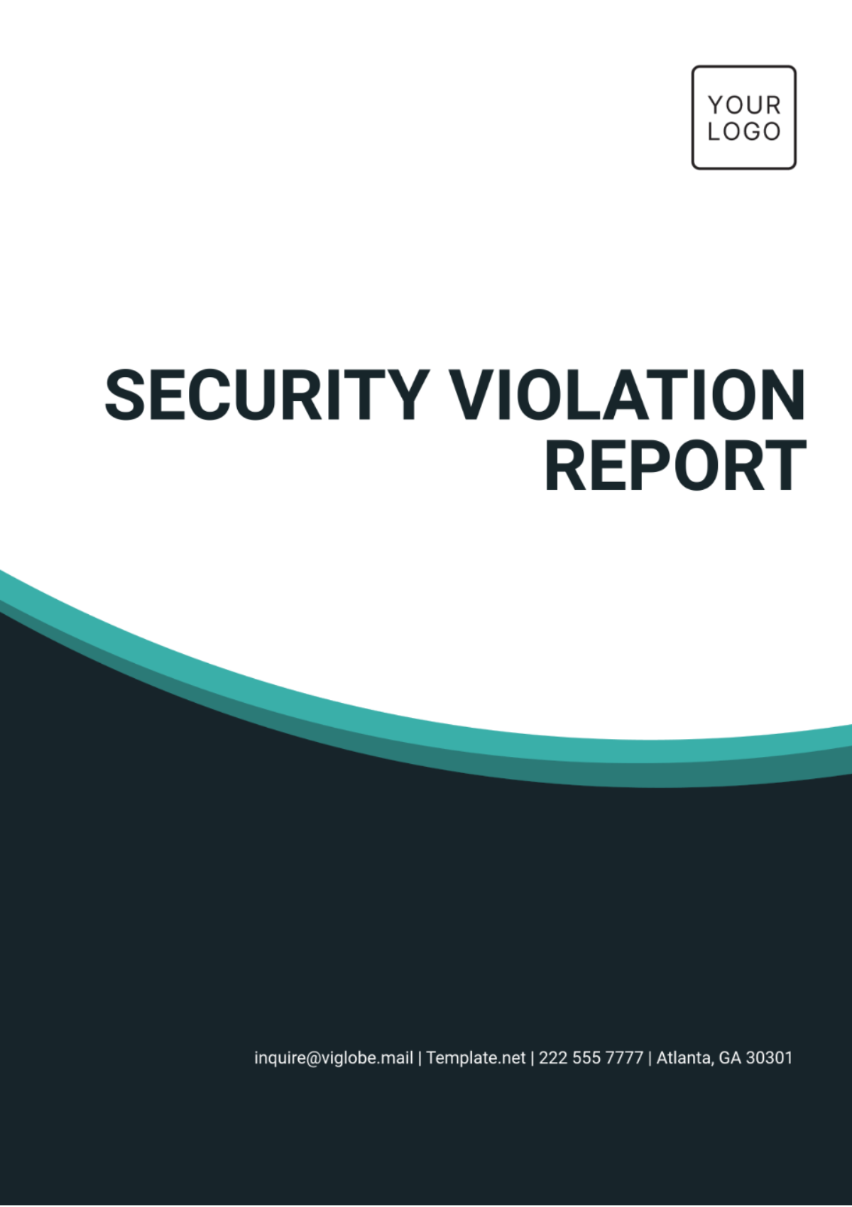 Security Violation Report Template - Edit Online & Download