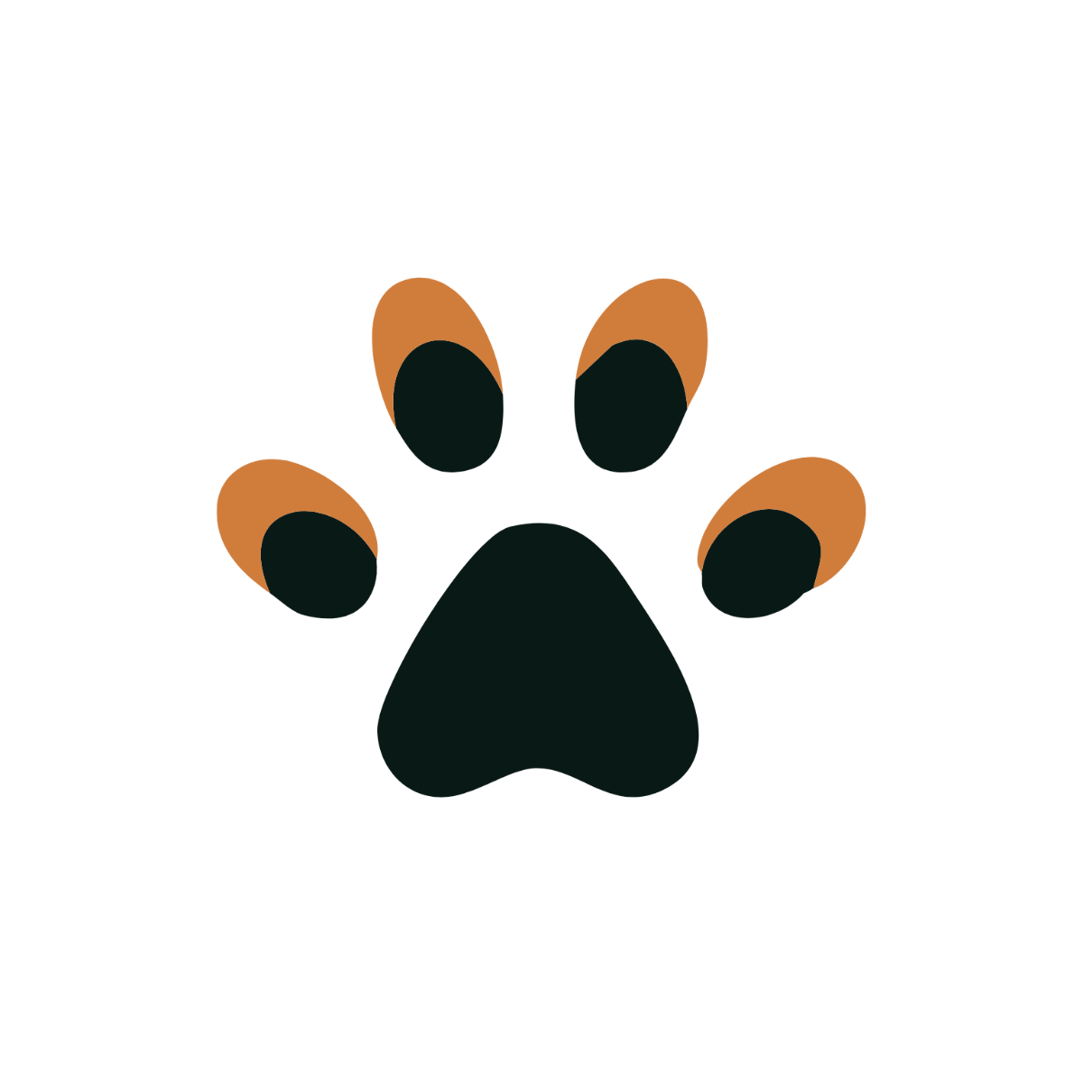 Dog Paw Print Clipart - Edit Online | Template.net