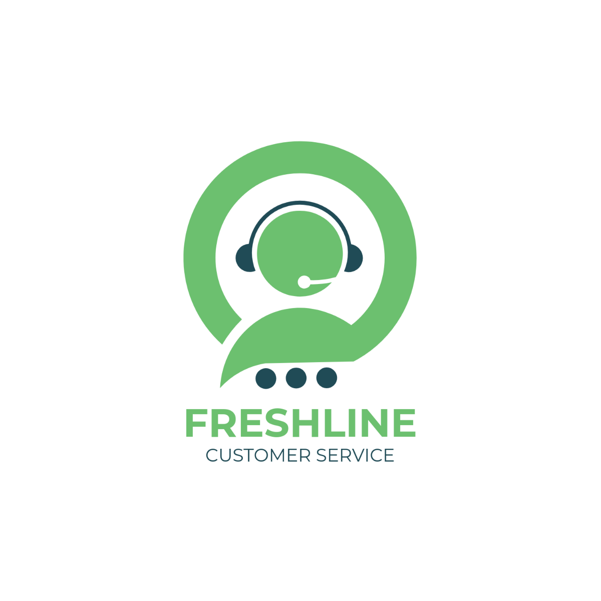 Customer Service Logo Template - Edit Online & Download