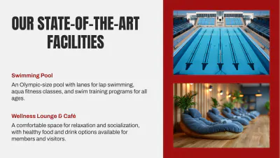 Free Sports Club Presentation Template to Edit Online