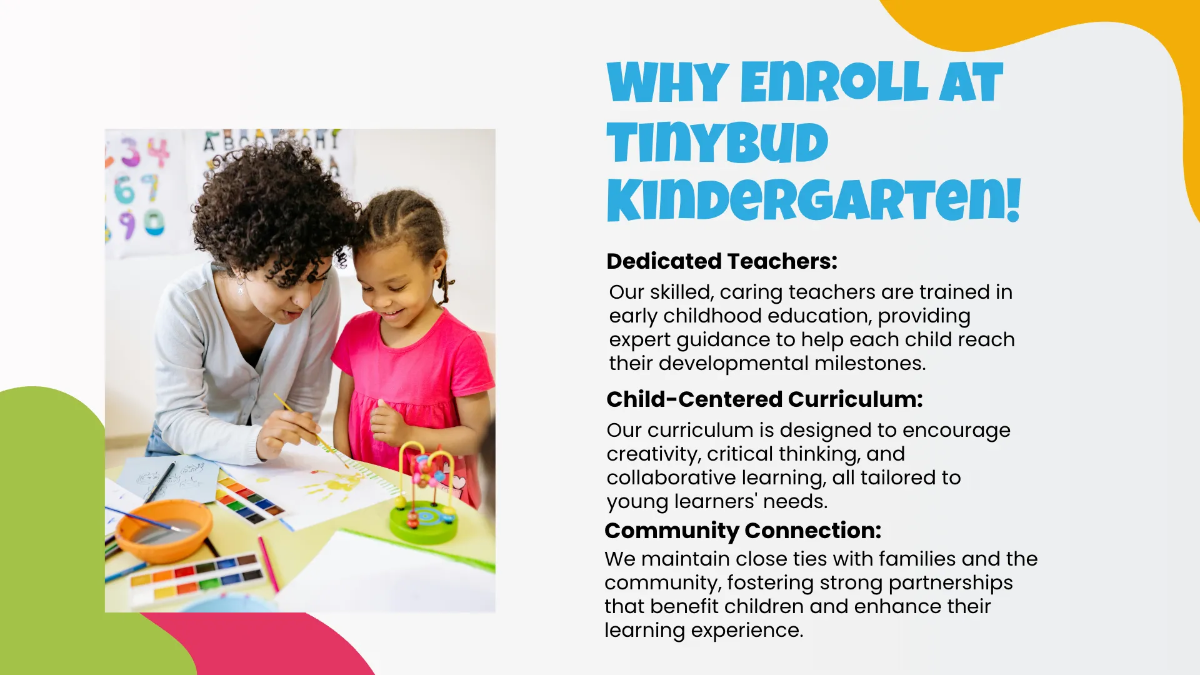 Free Kindergarten Presentation Template to Edit Online