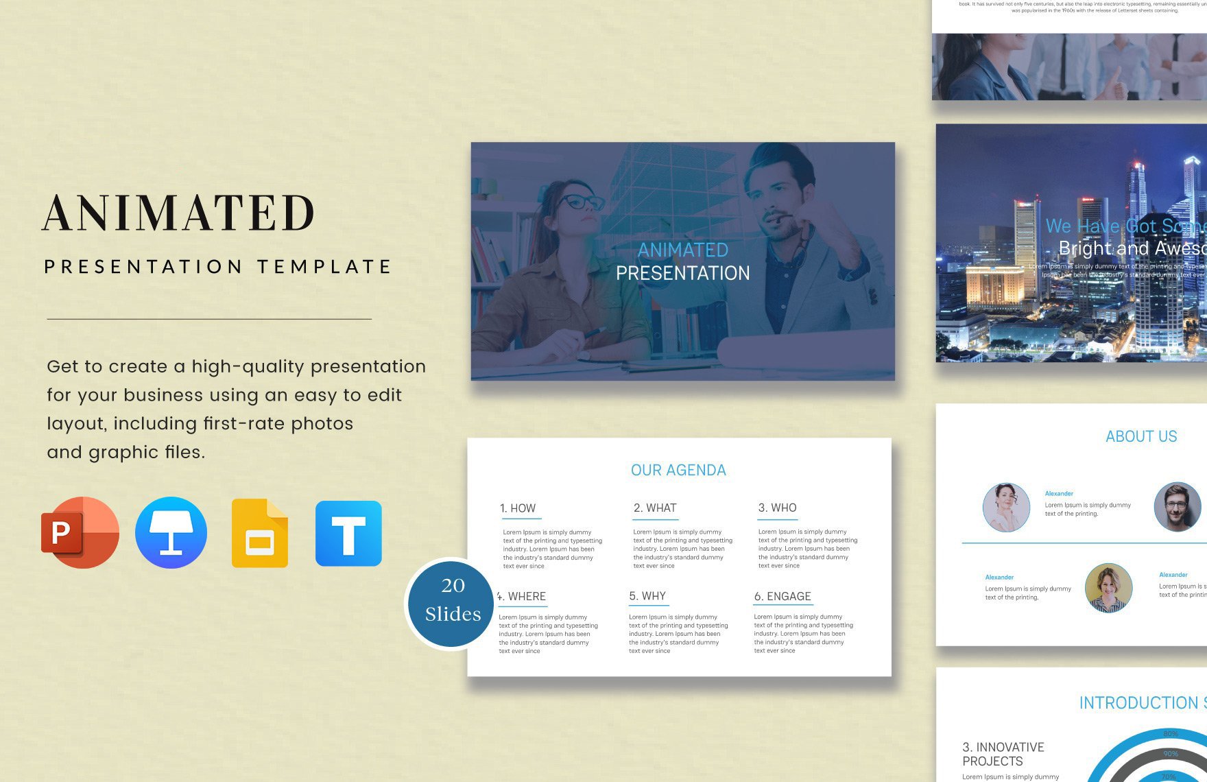 Free Animated Template in PowerPoint, Google Slides, Apple Keynote