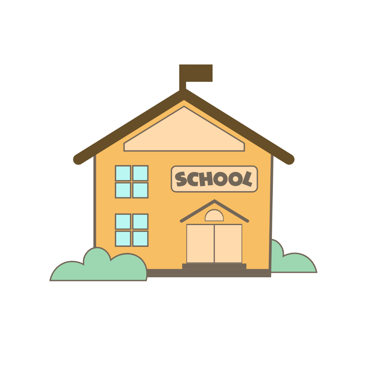 Vintage School Clipart - Edit Online | Template.net