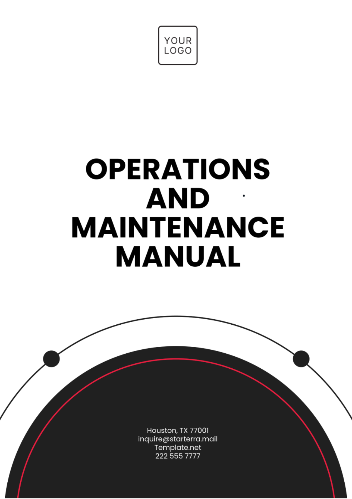 Operations and Maintenance Manual Template - Edit Online & Download