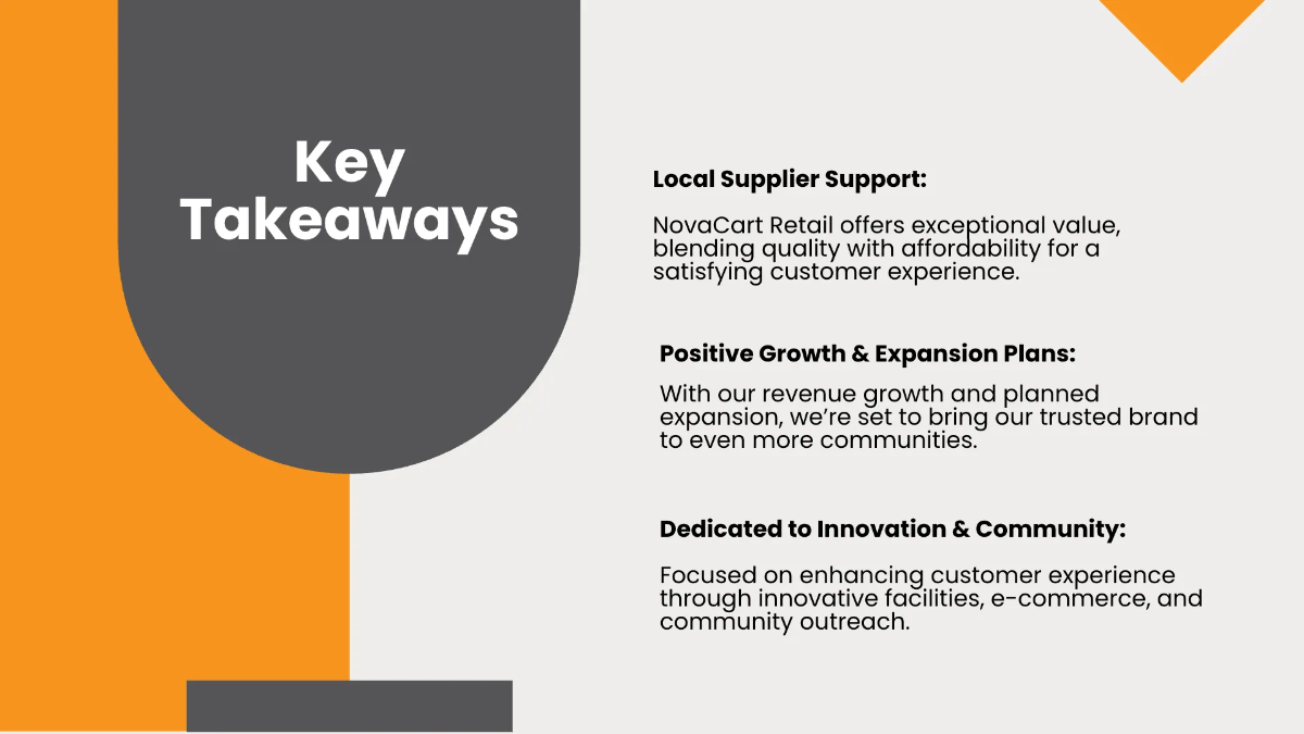 Free Retail Presentation Template to Edit Online