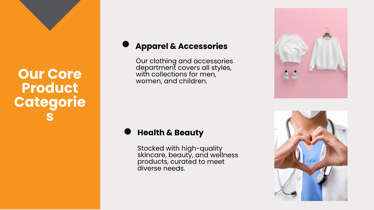 Free Retail Presentation Template to Edit Online