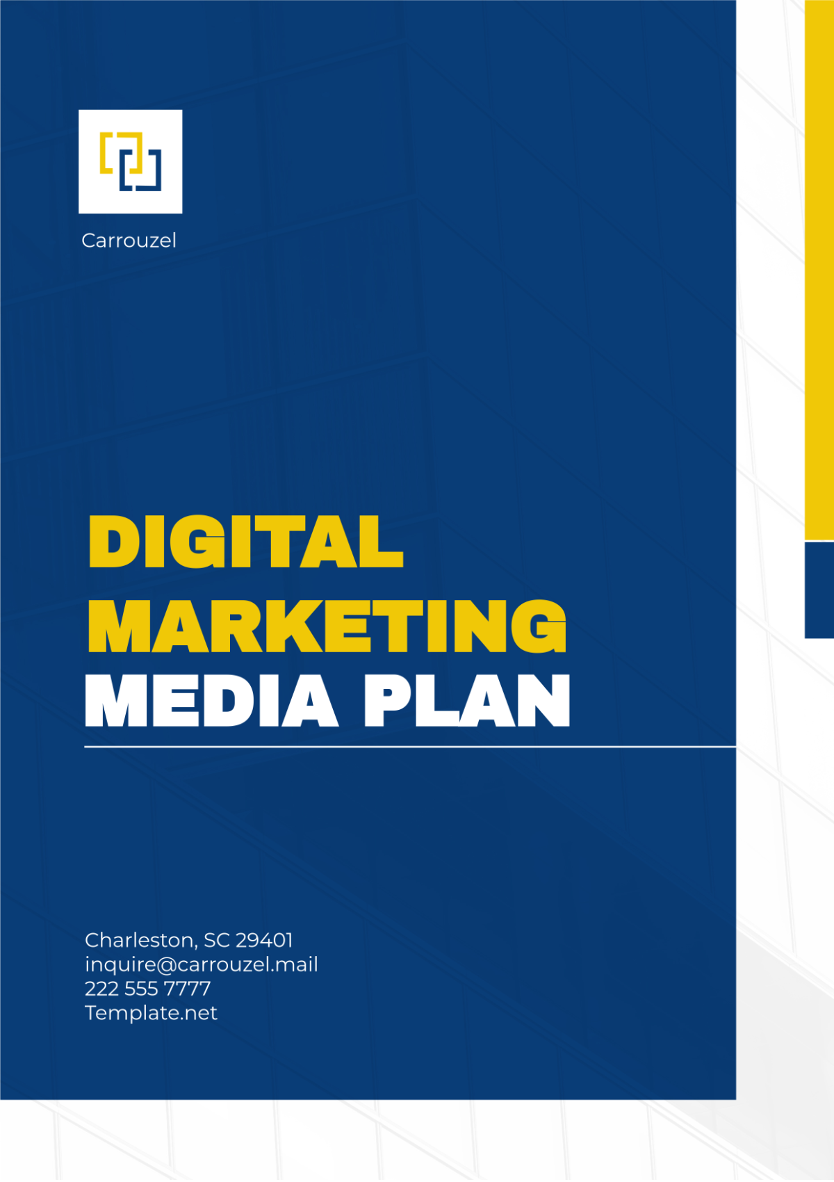 Digital Marketing Media Plan Template