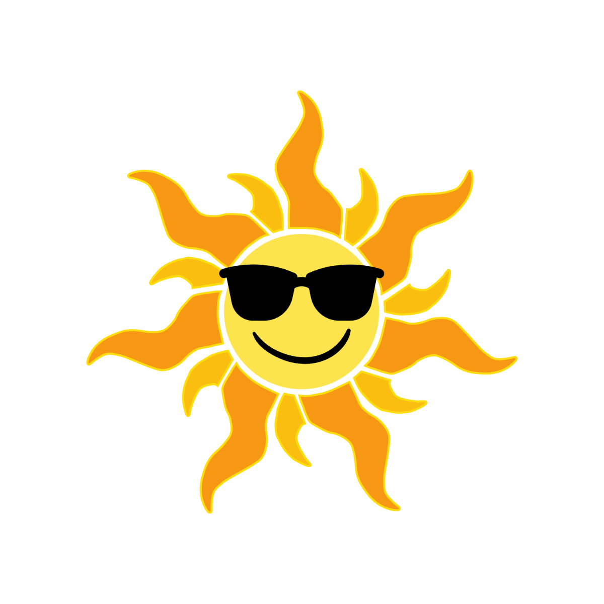 Summer Sun Clipart - Edit Online | Template.net