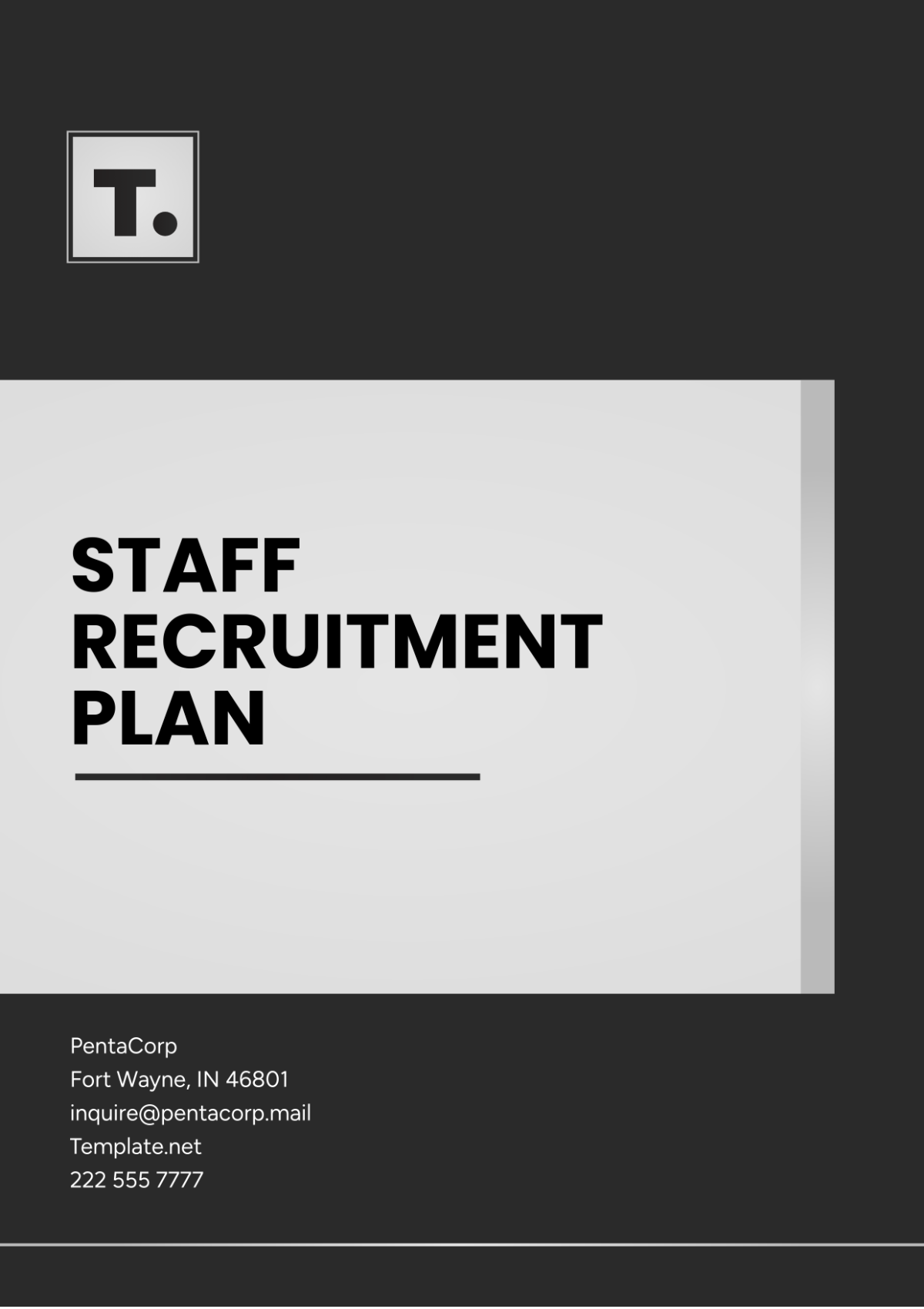 Staff Recruitment Plan Template - Edit Online & Download