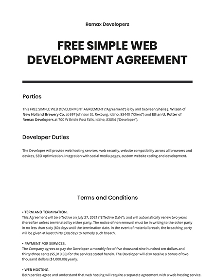 FREE Sample Web  spread  appointment consent - Word | Google Docs  