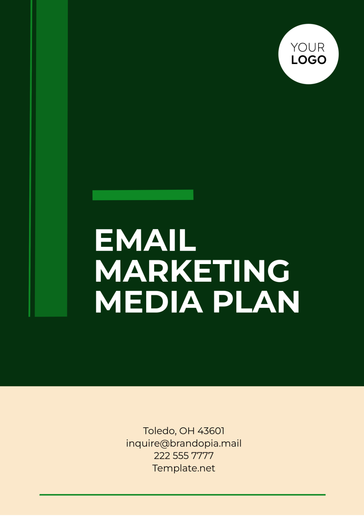 Email Marketing Media Plan Template