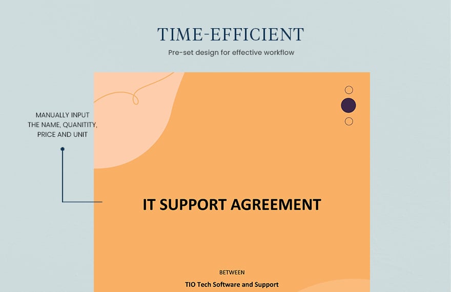 Basic IT Support Agreement Template