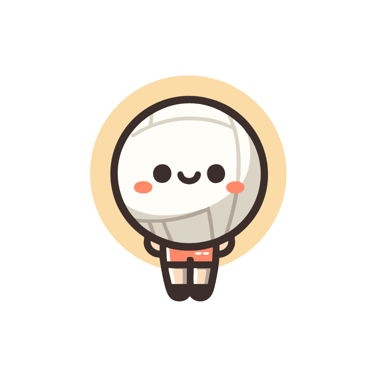 Cute Volleyball Clipart