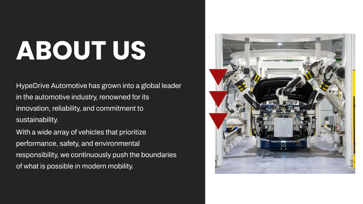 Free Automotive Presentation Template to Edit Online