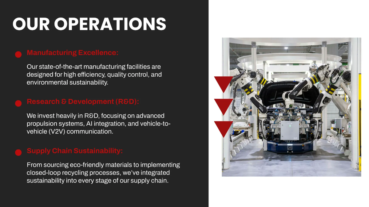 Free Automotive Presentation Template to Edit Online