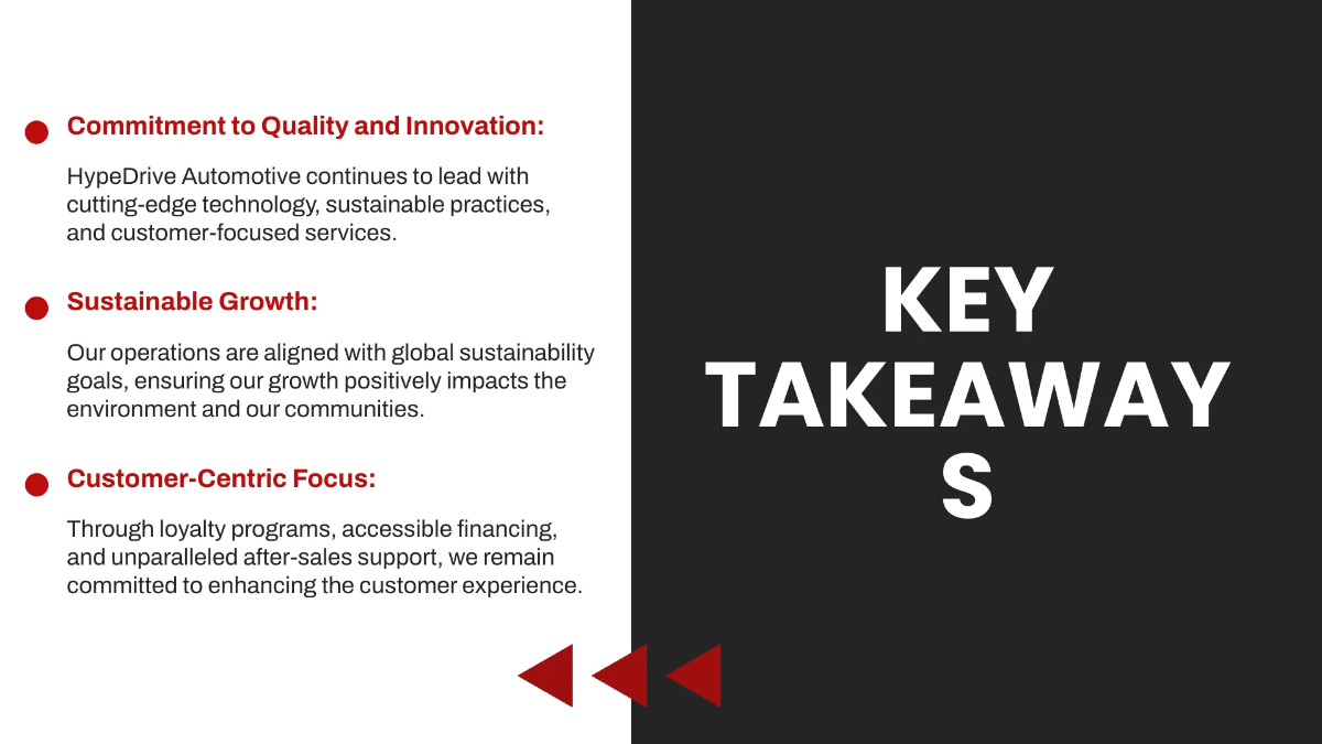 Free Automotive Presentation Template to Edit Online