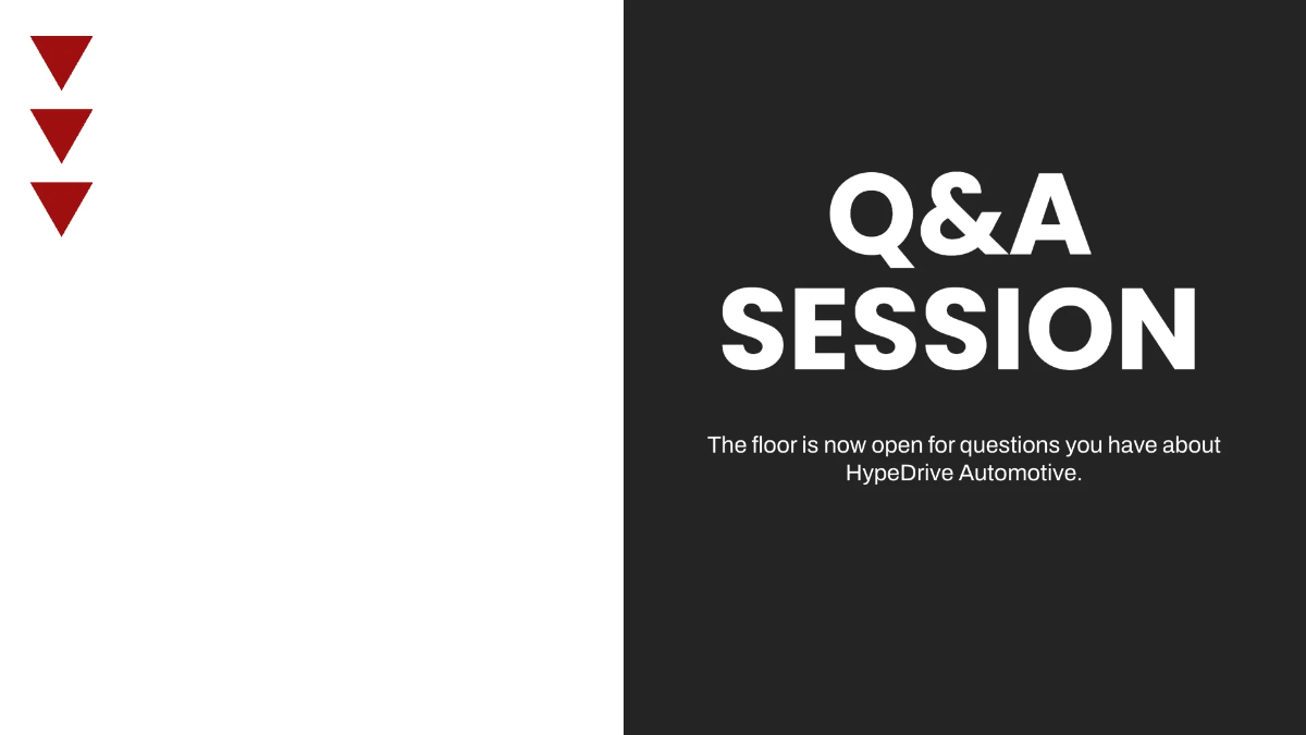 Free Automotive Presentation Template to Edit Online