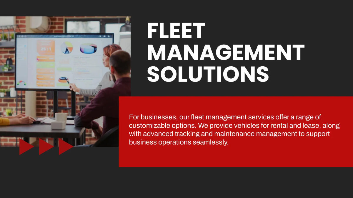 Free Automotive Presentation Template to Edit Online