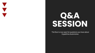 Free Automotive Presentation Template to Edit Online