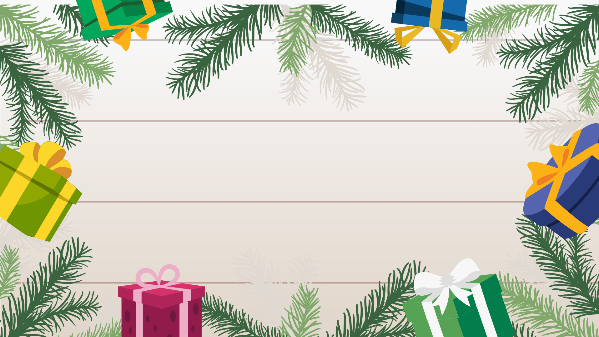 Flat Lay Christmas Background Template - Edit Online & Download